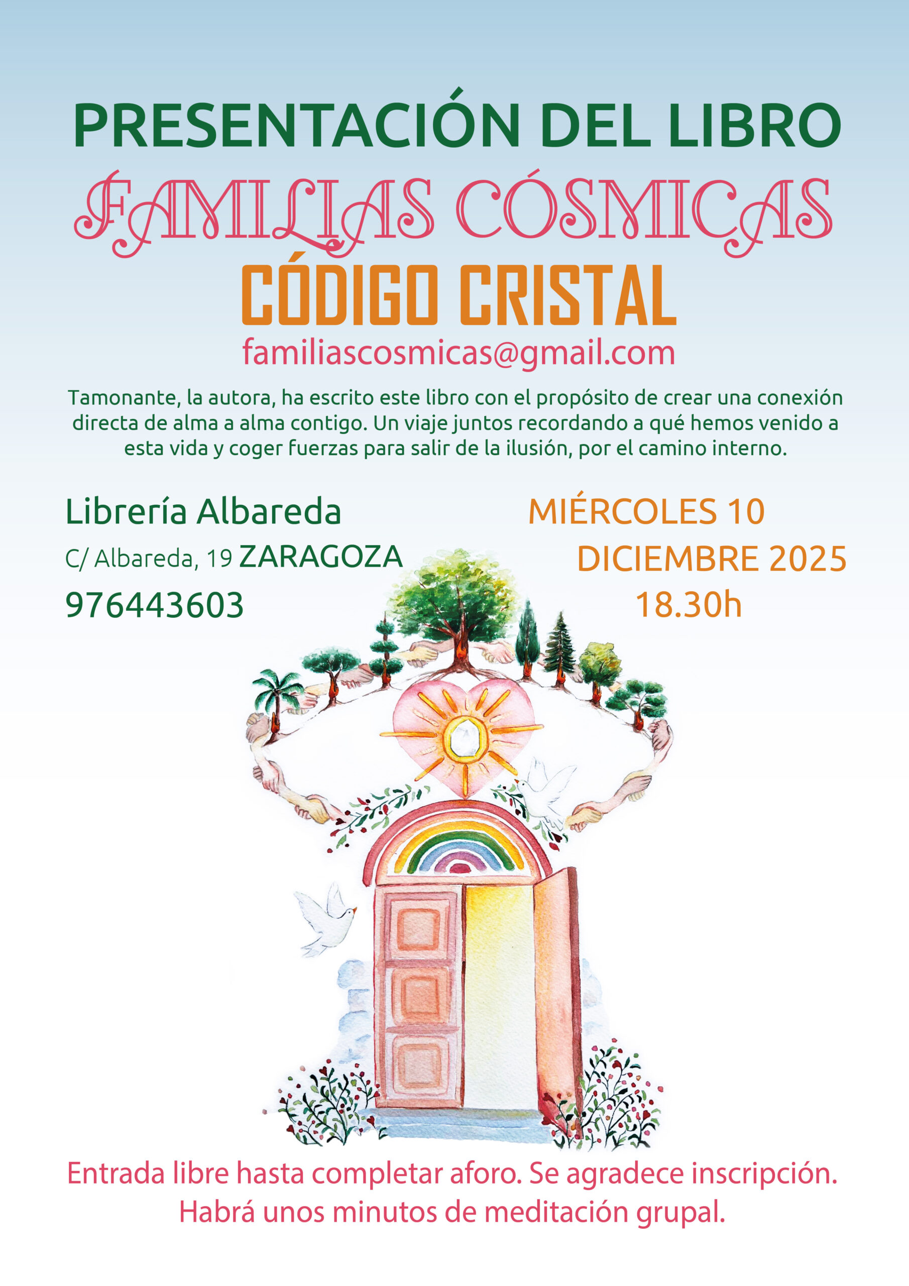 Cartel Familas Cósmicas ALBAREDA