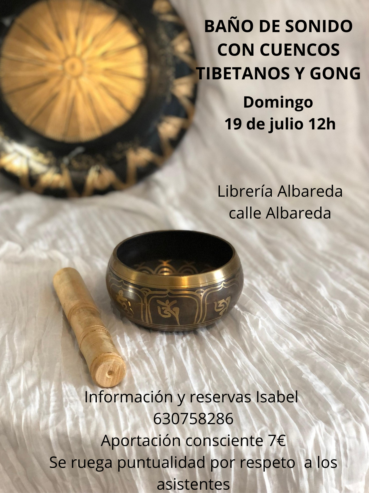BAÑO DE SONIDO julio