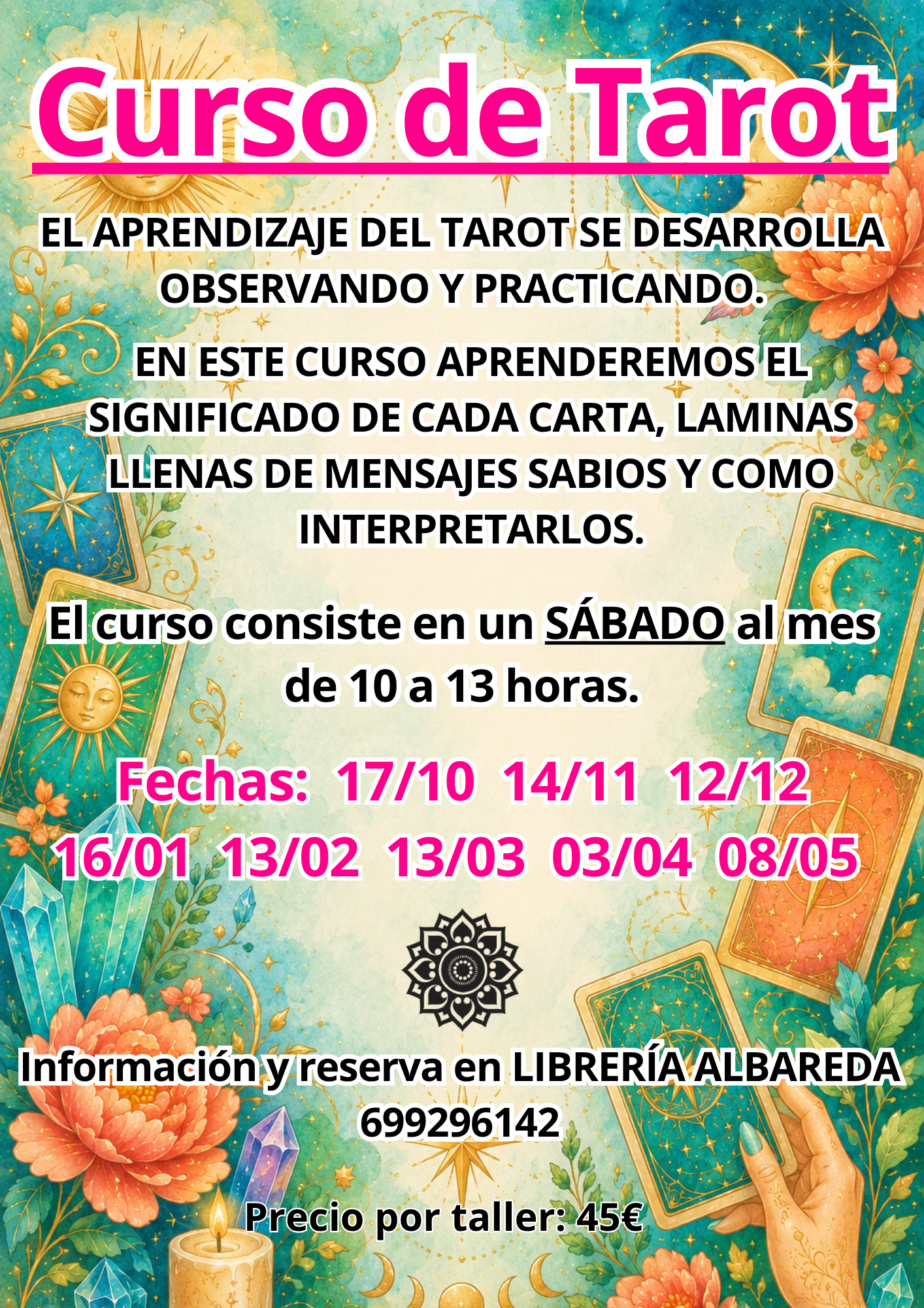 CURSO DE TAROT - SABADO