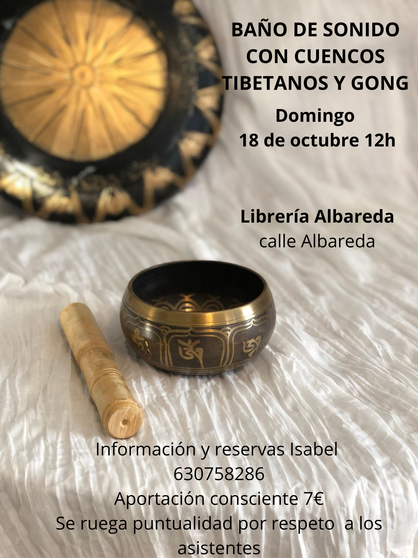 BAÑO DE SONIDO Octubre